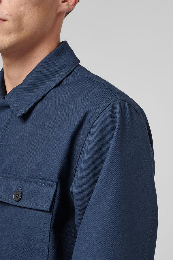 Gr10k 40000 REPLICATED BLUE NAVY SHORT JACKET