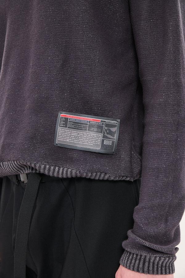 Gr10k BLENDED HIGH MOLECULAR CREWNECK - STONE GREY