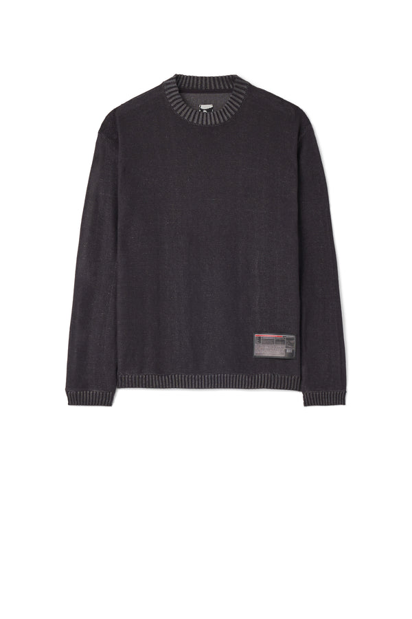 Gr10k BLENDED HIGH MOLECULAR CREWNECK - STONE GREY