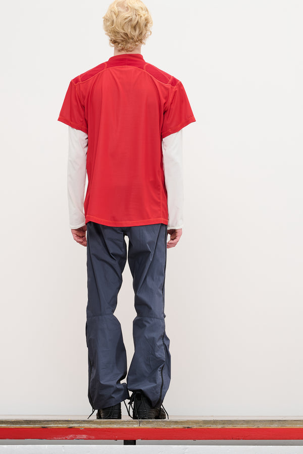 Gr10k COMBACT T-SHIRT - CARDINAL RED