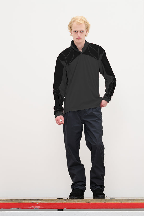 gr10k COMBACT TOP - STONE GREY