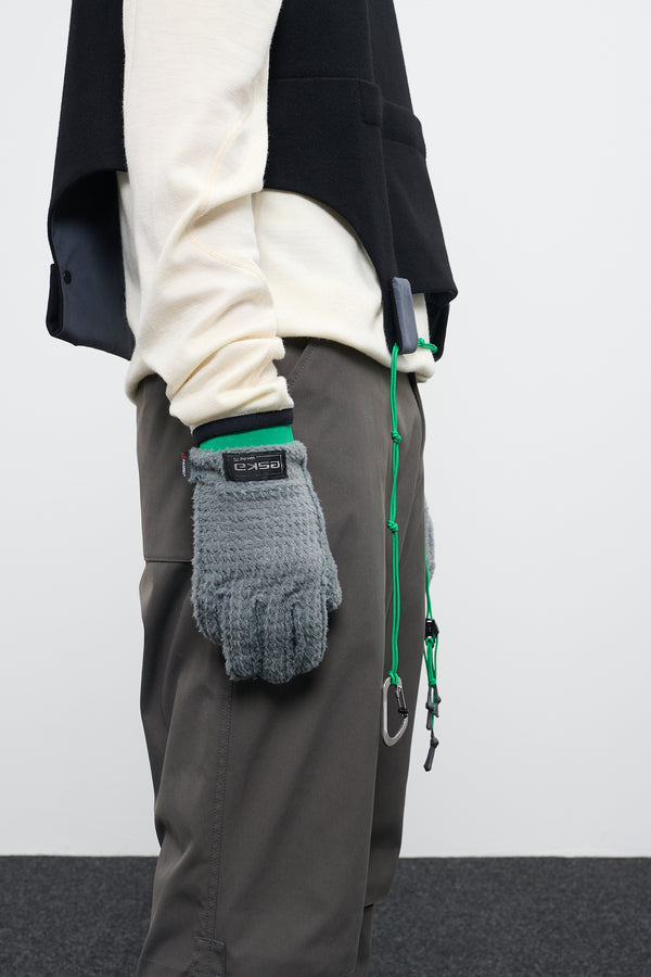 gr10k ESKA ALPHA GLOVES - GRAY