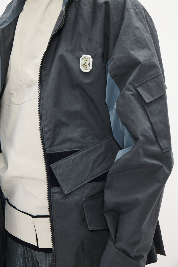 Gr10k FIELD JACKET - CHARCOAL