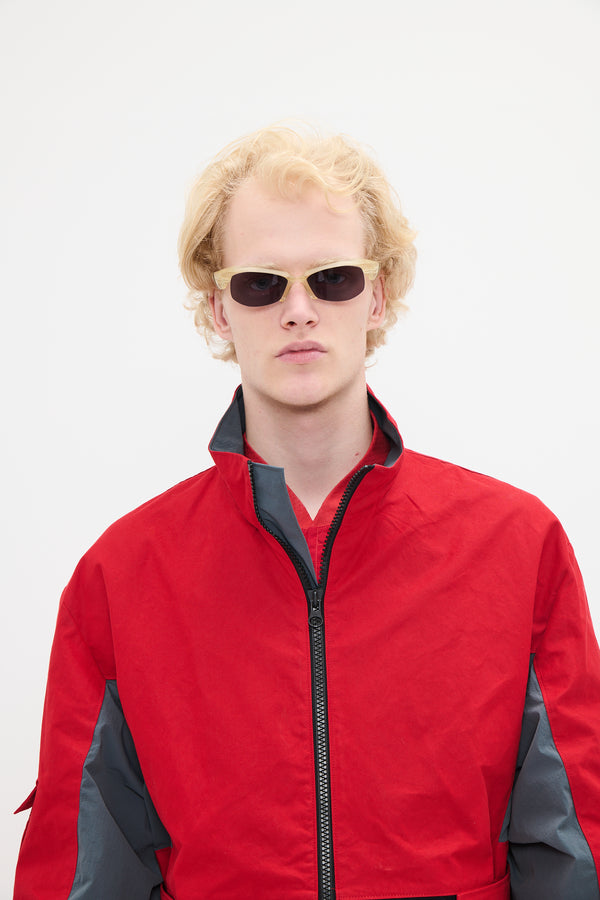 Gr10k FIELD JACKET - SCARLET RED