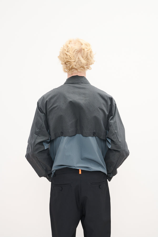 Gr10k FIELD OVERSHIRT - CHARCOAL