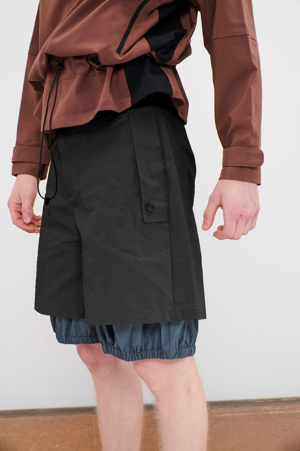 gr10k FIELD SHORTS - CHARCOAL