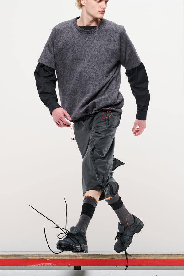 gr10k FIELD ZIP PANTS - CHARCOAL
