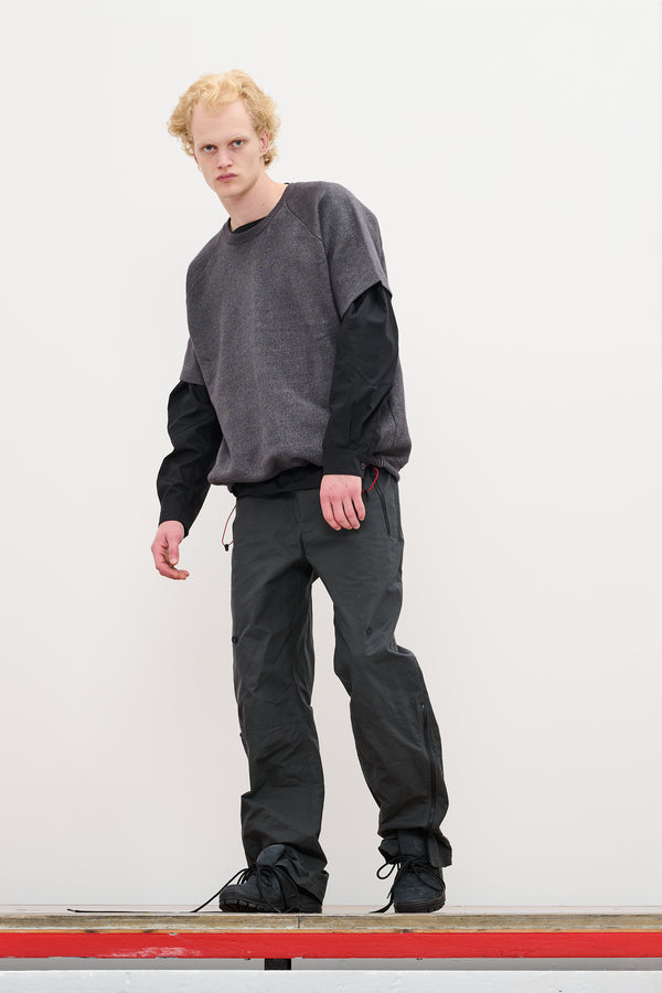 gr10k FIELD ZIP PANTS - CHARCOAL