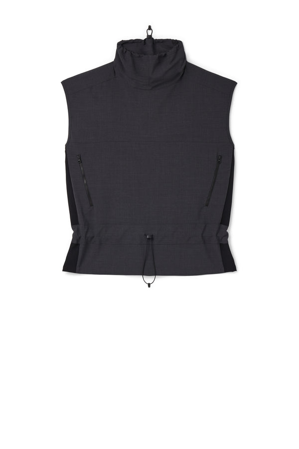 Gr10k FRESCO VEST - GREY BLU