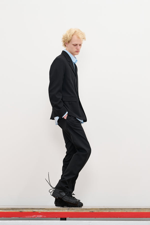 Gr10k LANDSCAPE FORMAL PANTS - BLACK