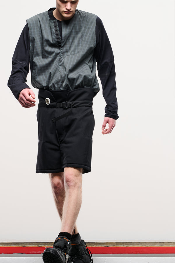 Gr10k LIGHT INTERLOCK LONG SLEEVE - BLACK