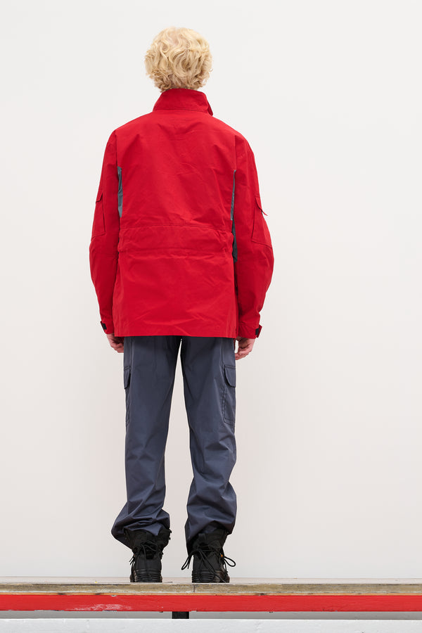 Gr10k POPLIN CARGO PANTS - CONVOY GREY