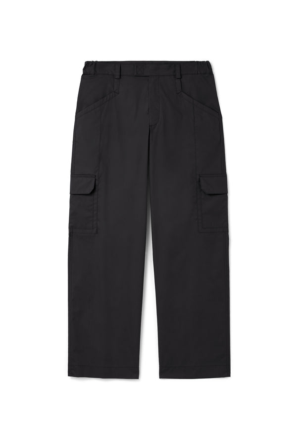 gr10k POPLIN CARGO PANTS - OFF BLACK