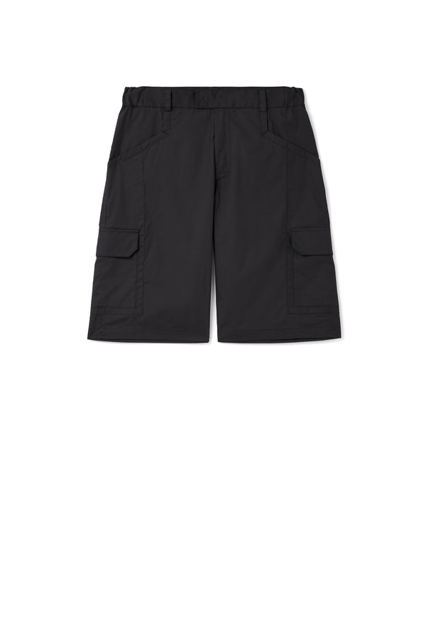 gr10k POPLIN CARGO SHORTS - OFF BLACK