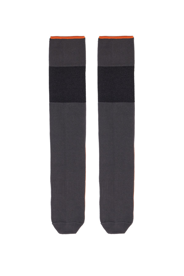 gr10k VIPER SOCKS VII - DARK ASPHALT GREY