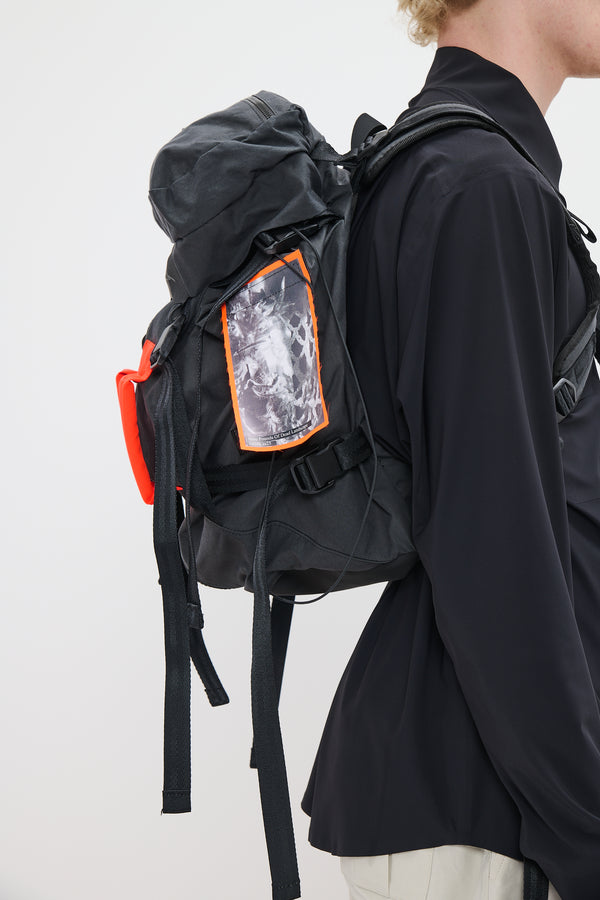 gr10k ZIPPED BACKPACK - CHARCOAL