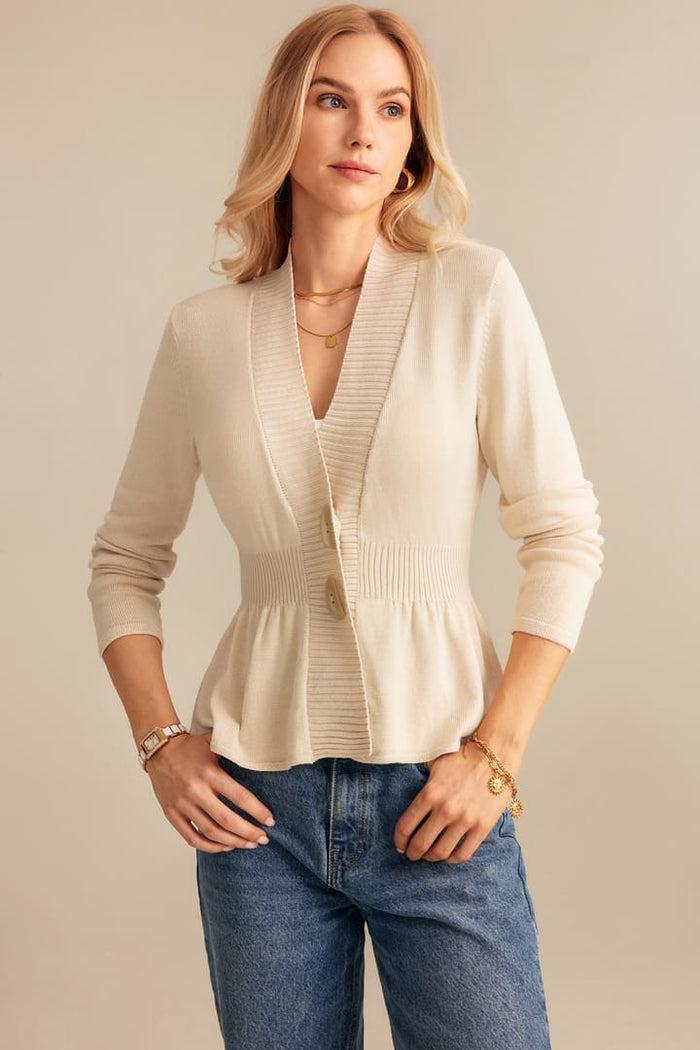 Grace Karin Casual Button Down Open Front Sweater Cardigan