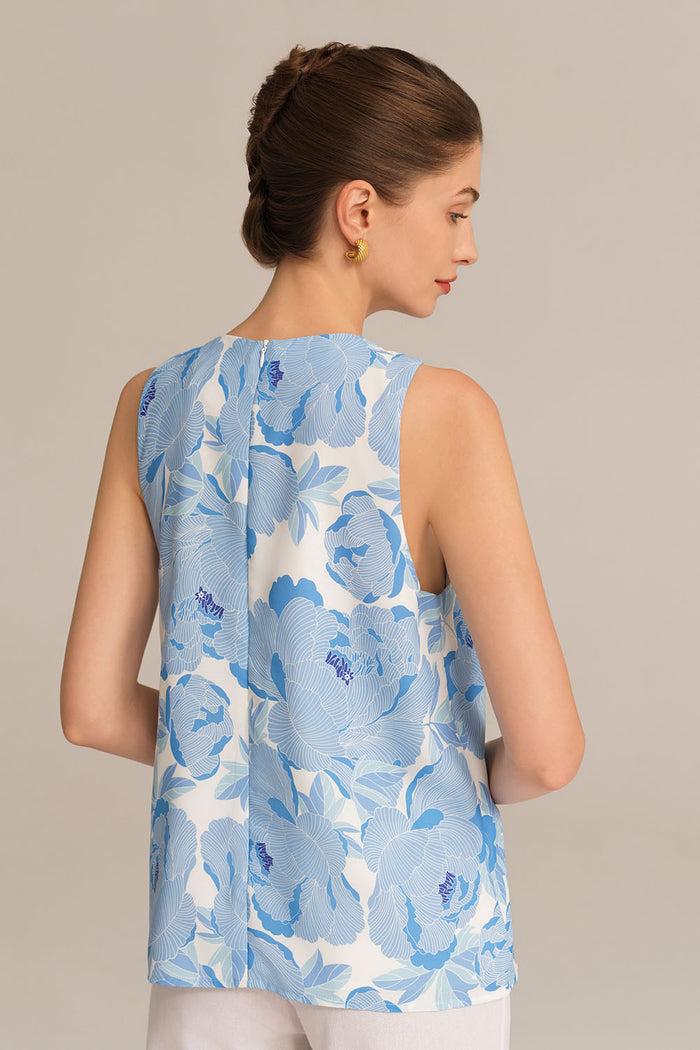 Grace Karin Casual Cross Over Front Sleeveless V-Neck Pullover Tops