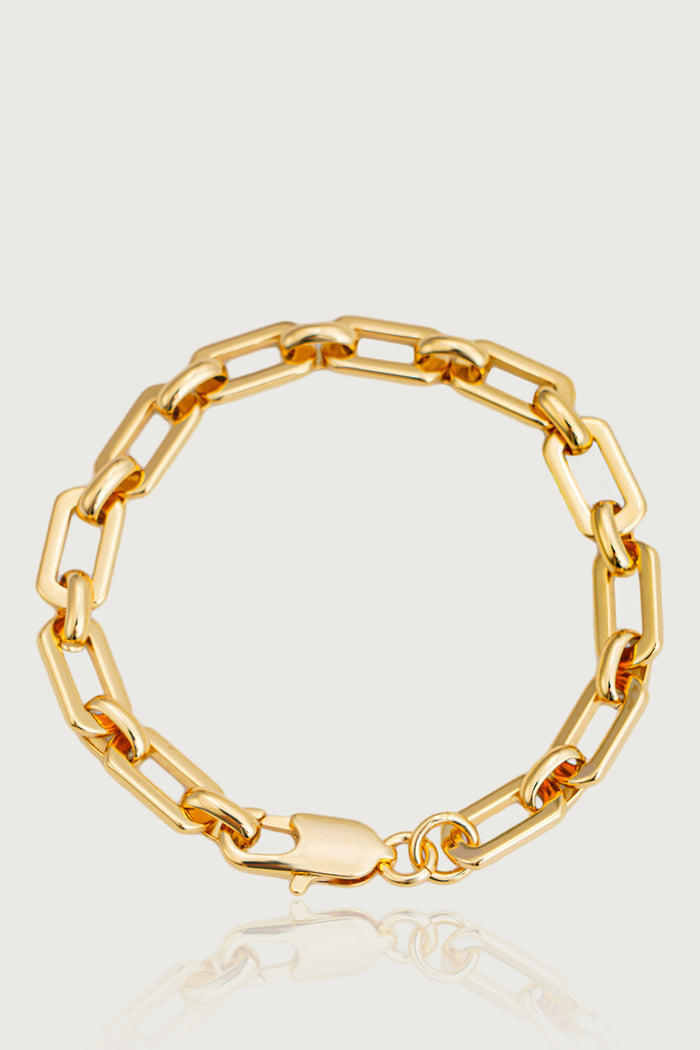 grace karin Gold Thick Chain Bracelet