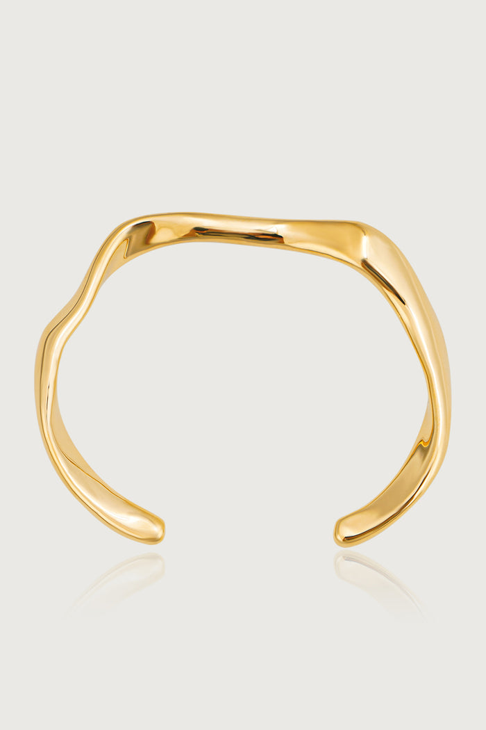 Grace Karin Irregular Glossy Open Bracelet