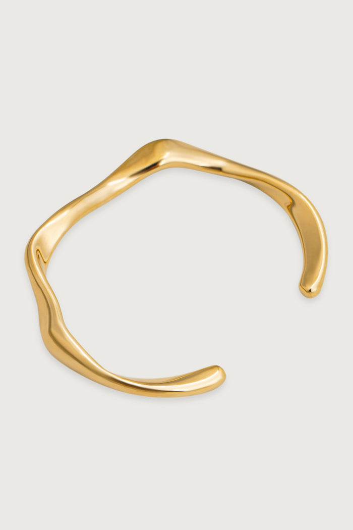 grace karin Irregular Glossy Open Bracelet