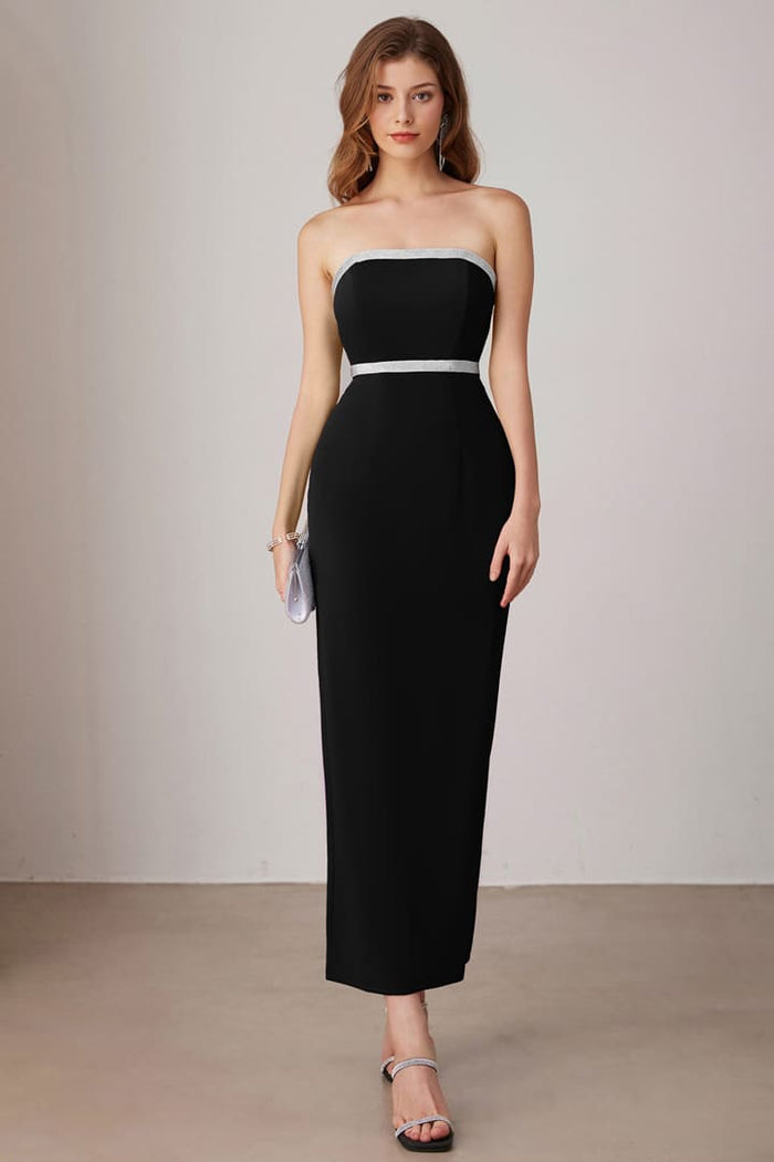 Grace Karin Strapless Tube Backless Cocktail Bodycon Party Maxi Dresses