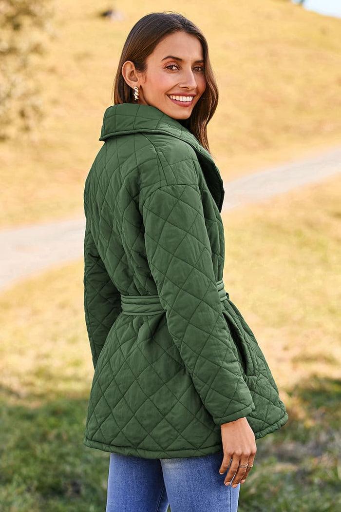 Grace Karin Women's Long Sleeve Solid Colour Winter Coat