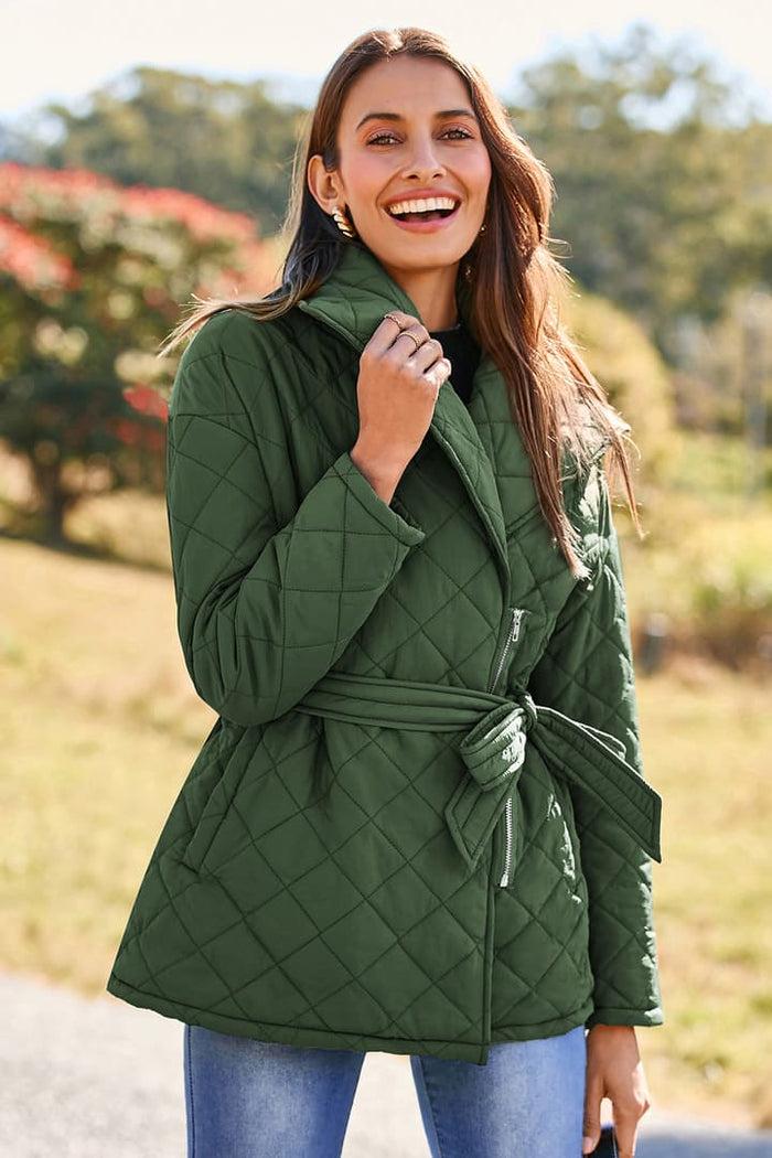 grace karin Women's Long Sleeve Solid Colour Winter Coat