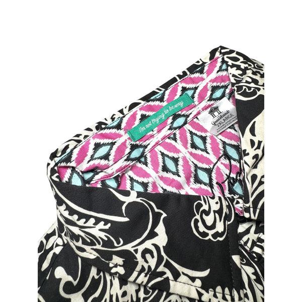 Graceland Authentic Elvis Black Paisley Long Sleeve Shirt