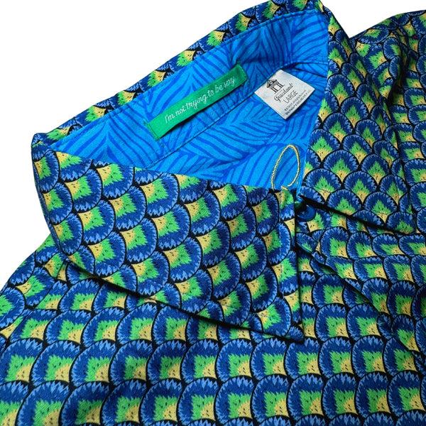 Graceland Authentic Elvis Tiki Bar Long Sleeve Woven Shirt