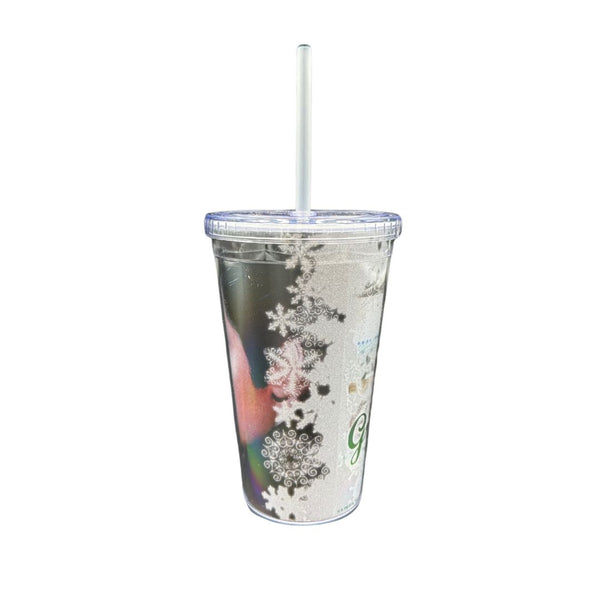 Graceland Christmas At Graceland Glitter Travel Tumbler