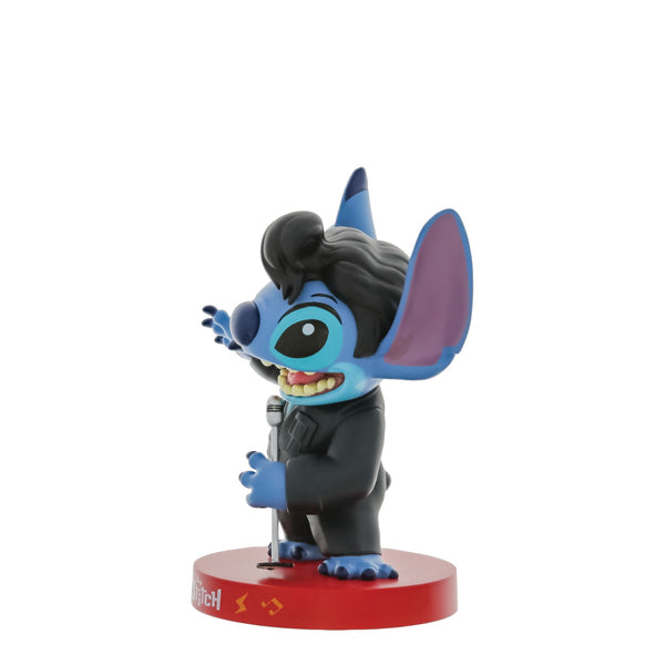 Graceland Disney Stitch Inspired By Elvis Black Leather Vinyl Figurine