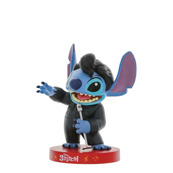 Graceland Disney Stitch Inspired By Elvis Black Leather Vinyl Figurine