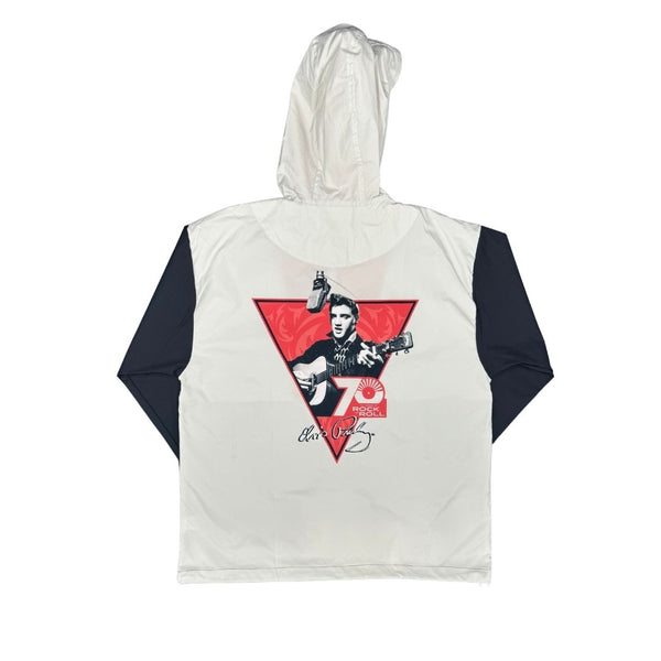 Graceland Elvis 70 Years Of Rock N Roll Pullover Windbreaker