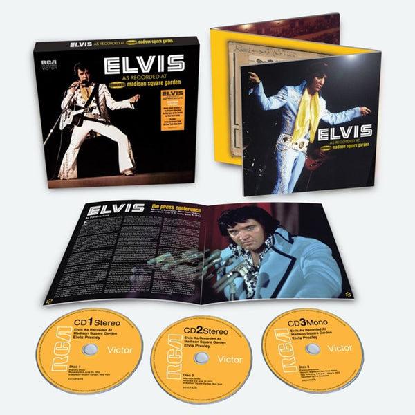 graceland Elvis As Recorded At Madison Square Garden FTD 3 CD Set