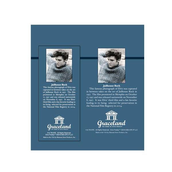 Graceland Elvis Blue Sweater Magnet And Bookmark Set