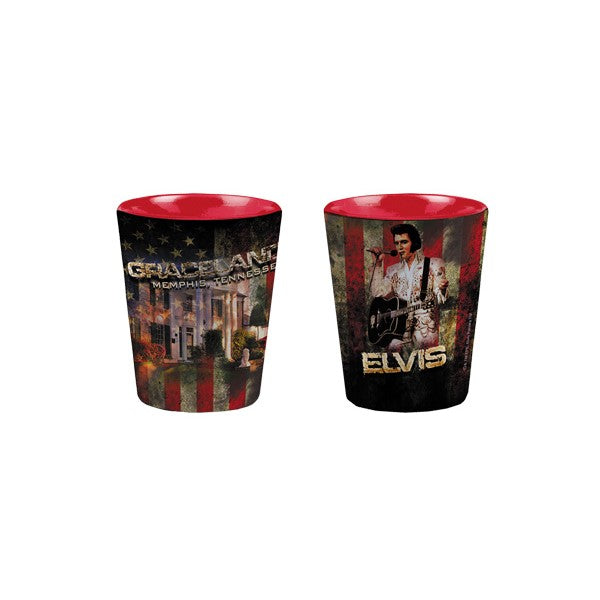graceland Elvis Graceland Aloha Eagle Jumpsuit Shot Glass