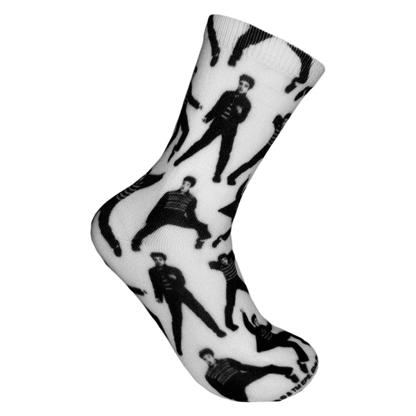 graceland Elvis Jailhouse Rock Repeat Sublimated Socks