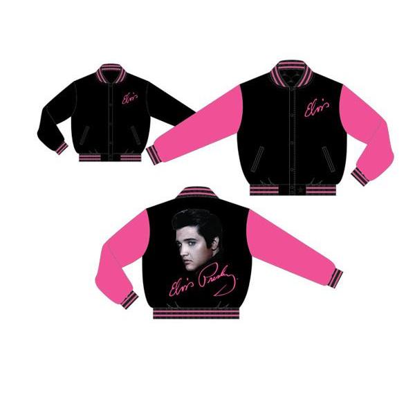 graceland Elvis Presley 50's Portrait Reversible Women's Jacket