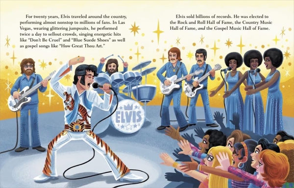 Graceland Elvis Presley: A Little Golden Book Biography