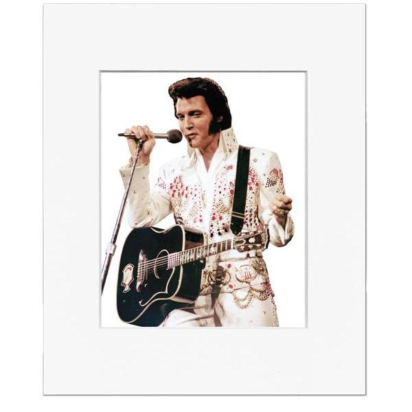 graceland Elvis Presley Aloha From Hawaii 11x14 Matted Photo