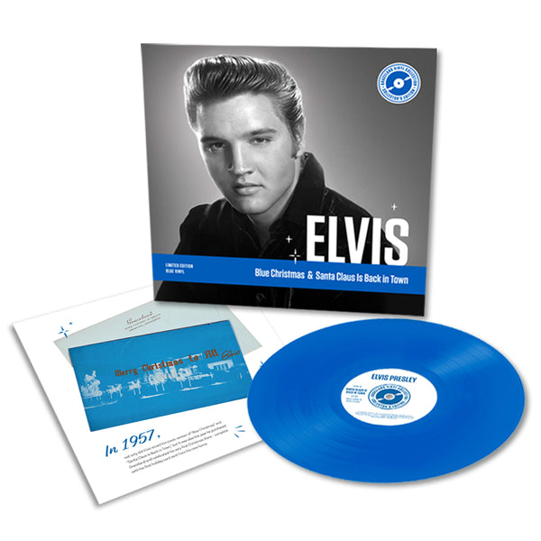 Graceland Elvis Presley: Blue Christmas/Santa Claus Is Back In Town Graceland Collector's Edition 10" Vinyl LP