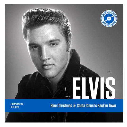 Graceland Elvis Presley: Blue Christmas/Santa Claus Is Back In Town Graceland Collector's Edition 10" Vinyl LP