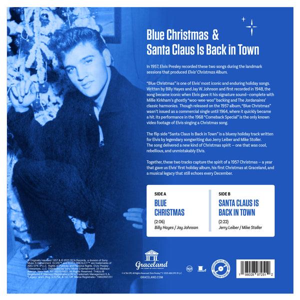Graceland Elvis Presley: Blue Christmas/Santa Claus Is Back In Town Graceland Collector's Edition 10" Vinyl LP