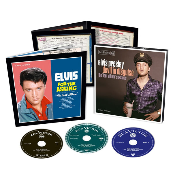 graceland Elvis Presley: Devil In Disguise The Lost Album Sessions FTD 3 CD Set