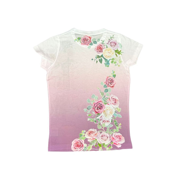Graceland Elvis Presley Floral Guitar Ladies T-Shirt