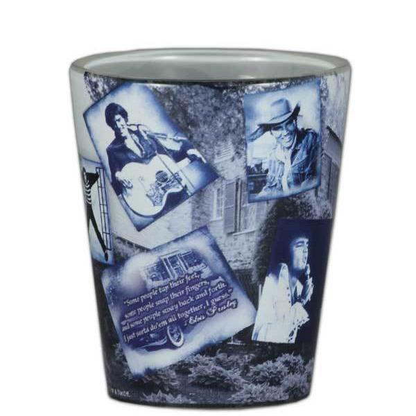 Graceland Elvis Presley's Graceland Blue Sepia Shot