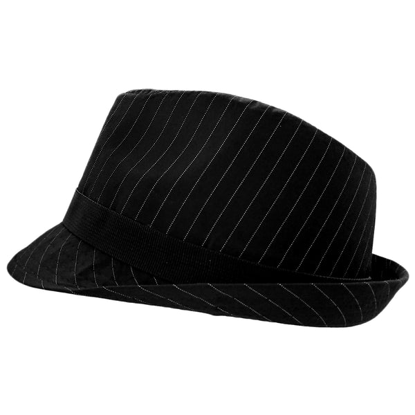 Graceland Elvis Presley Signature Feather Pinstripe Fedora