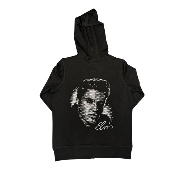 graceland Elvis Signature Style 50's Portrait Women's Zip Jacket