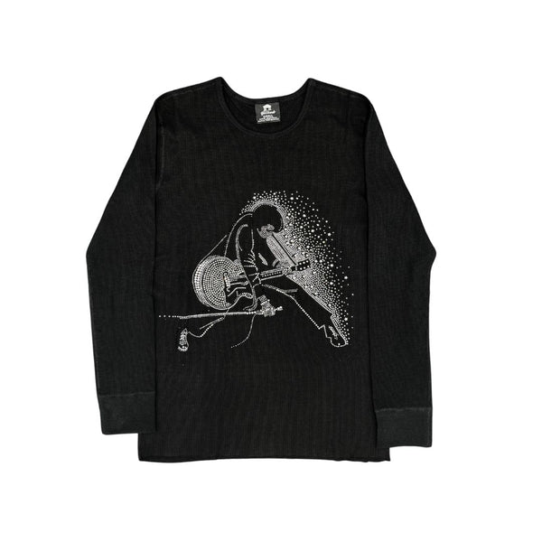 graceland Elvis Signature Style: Elvis With Guitar Women's Long-Sleeve T-shirt